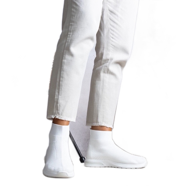 D/GMR Zapatillas blancas de Salgado blanco D/GMR Zapatillas blancas de Salgado blanco