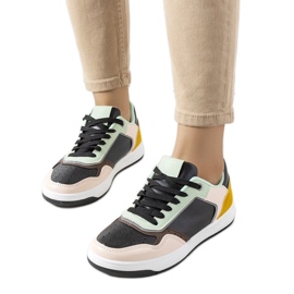 D/GMR Zapatillas negras de Lindon negro D/GMR Zapatillas negras de Lindon negro