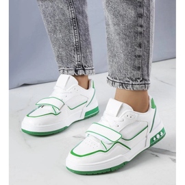 D/GMR Deportivas de mujer Kadie verdes blanco