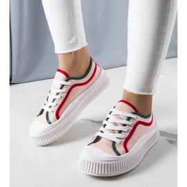 D/GMR Zapatillas rosas con plataforma de Johanna.