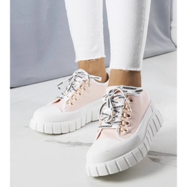 D/GMR Zapatillas rosas con plataforma de Toni rosado