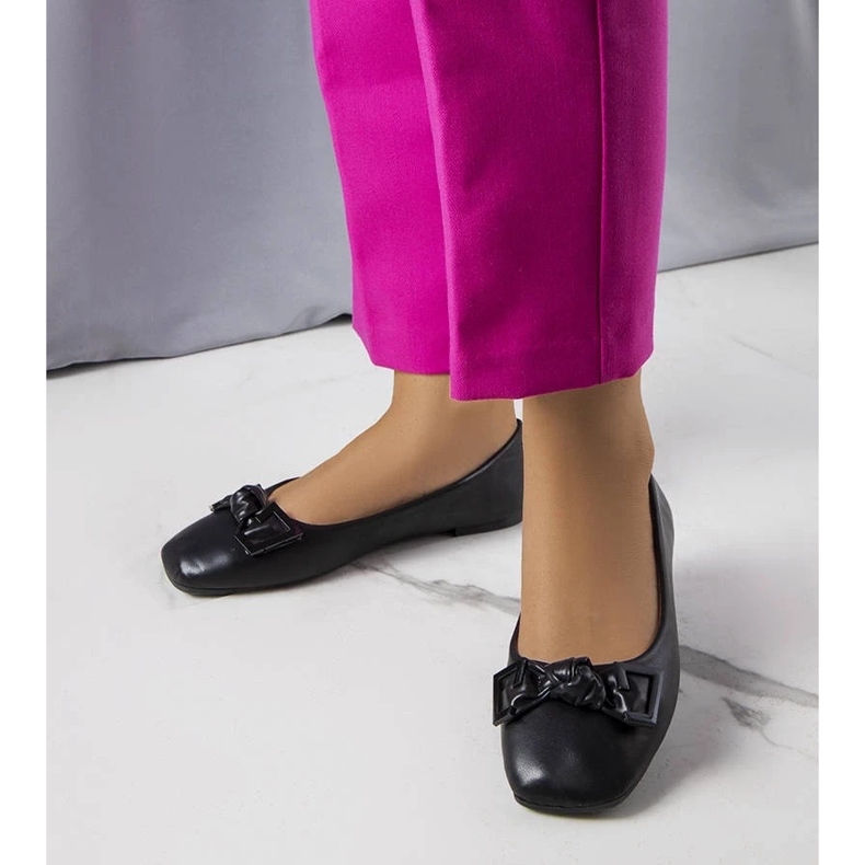 D/GMR Bailarinas negras con lazo de Tabitha negro D/GMR Bailarinas negras con lazo de Tabitha negro