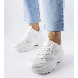D/GMR Zapatillas blancas de mujer de Séguin blanco