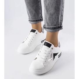 D/GMR Zapatillas con plataforma en blanco y negro de Monty