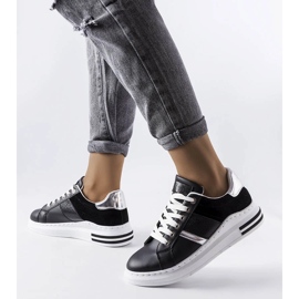 D/GMR Zapatillas negras con inserciones de Deans