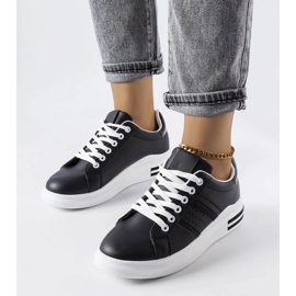 D/GMR Zapatillas negras con plataforma de Lanoie