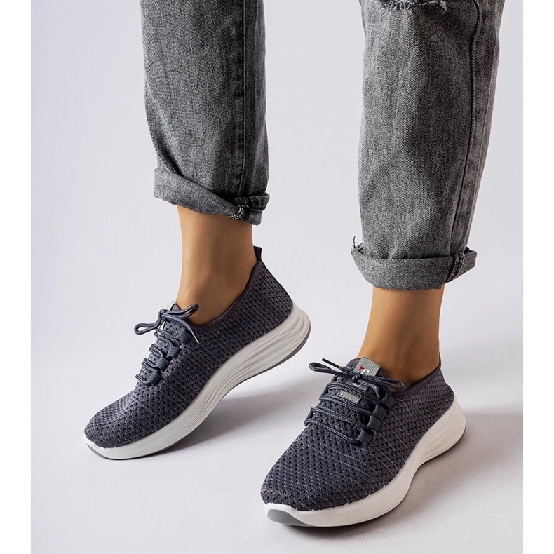 D/GMR Zapatillas de tela grises de Tommaso D/GMR Zapatillas de tela grises de Tommaso