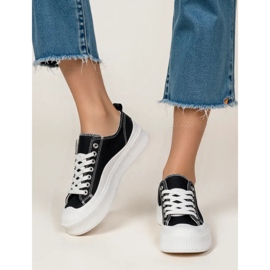 Zapatillas de deporte para mujeres negras negro