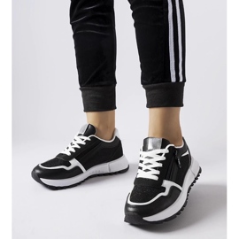 D/GMR Zapatillas Camuzzoni decorativas negras negro D/GMR Zapatillas Camuzzoni decorativas negras negro