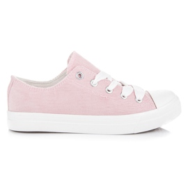 Ideal Shoes Zapatillas rosa