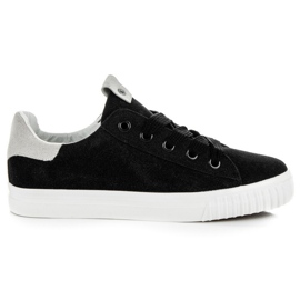 Ideal Shoes Calzado deportivo en la plataforma negro