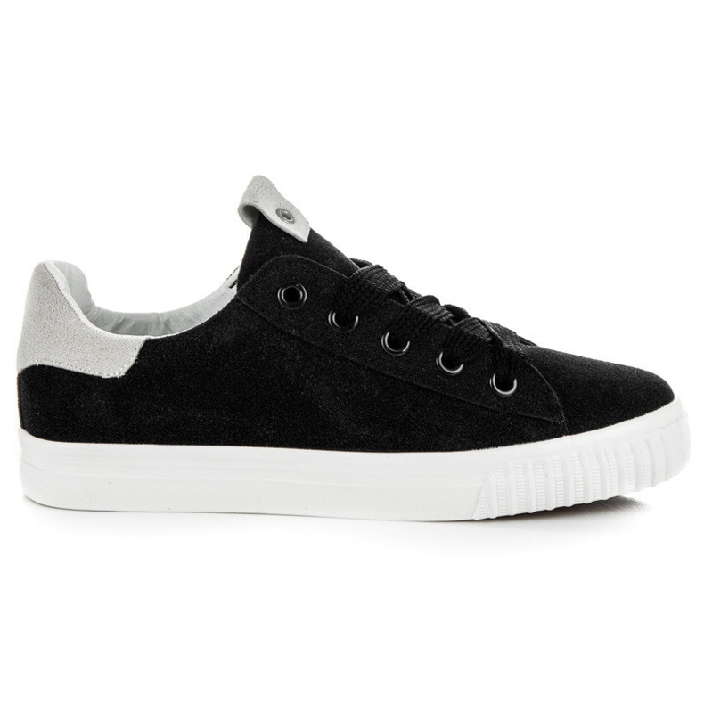 Ideal Shoes Calzado deportivo en la plataforma negro
