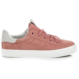 Ideal Shoes Calzado deportivo en la plataforma rosado