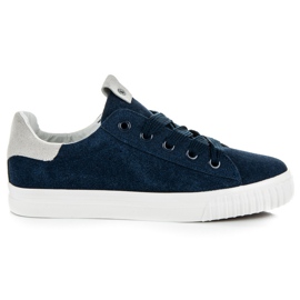 Ideal Shoes Calzado deportivo en la plataforma azul