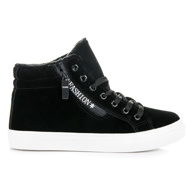 Ideal Shoes Zapatillas con aislamiento negro