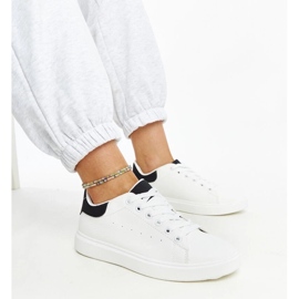D/GMR Zapatillas de deporte en blanco y negro en la plataforma Ariam