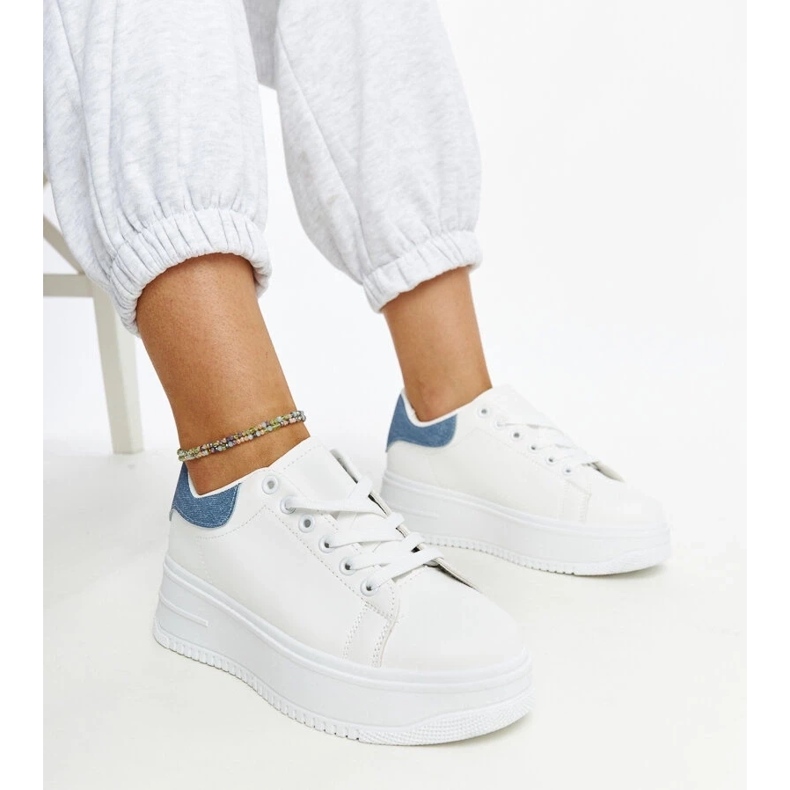 D/GMR Deportivas plataforma Ottavia blanca blanco D/GMR Deportivas plataforma Ottavia blanca blanco