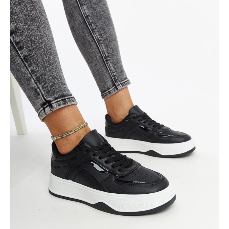 D/GMR Zapatillas negras con suela Intis más gruesa. negro D/GMR Zapatillas negras con suela Intis más gruesa. negro