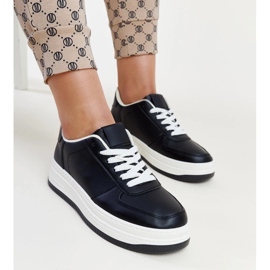 D/GMR Zapatillas negras con plataforma Cvita. negro