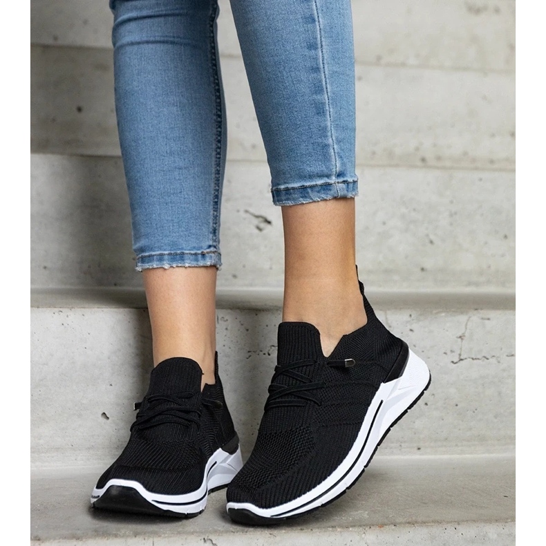 D/CEO Zapatillas slip-on Gaberla negras negro