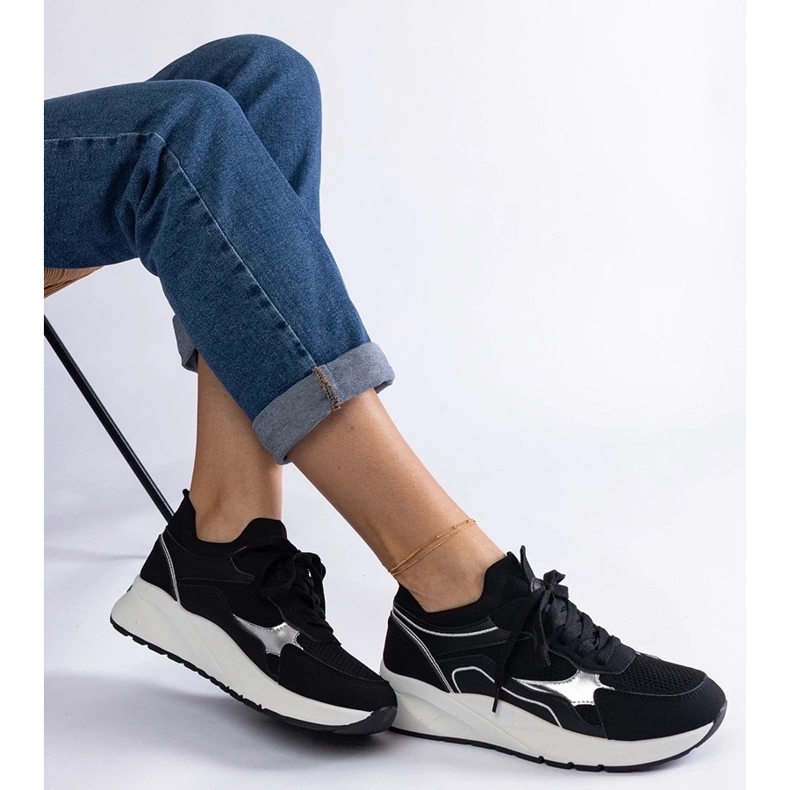 D/CEO Zapatillas deportivas de mujer Elsira negro