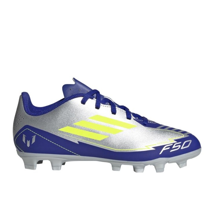 Adidas F50 Club FG/MG Messi IH0926 Zapatos de fútbol azul