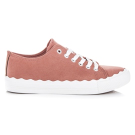 Zapatillas Atadas rosado