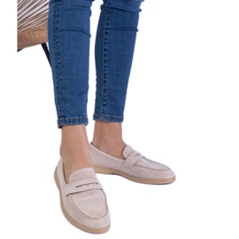 Beige Classic Openwork Loquers de Ekozamsz
