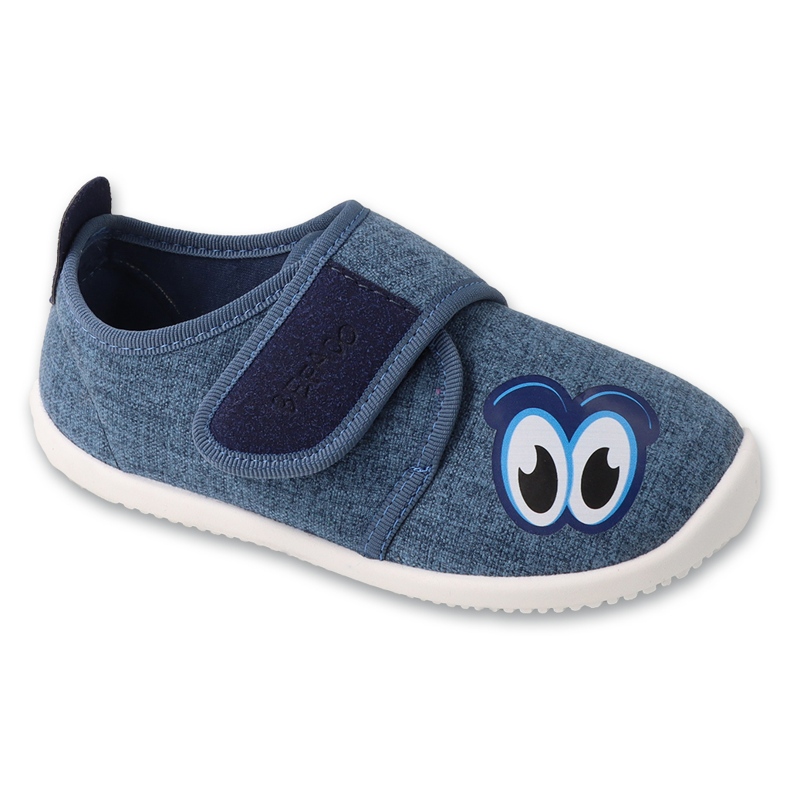 Befado para zapatillas para niños Inserto de cuero 902x051 azul