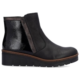 Botas negras Rieker X9150-00 negro