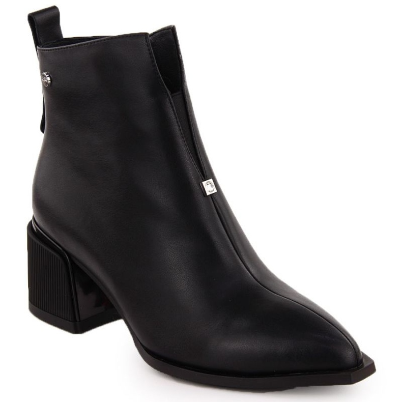 Tacones altos de las mujeres Goe OO2N421 Negro