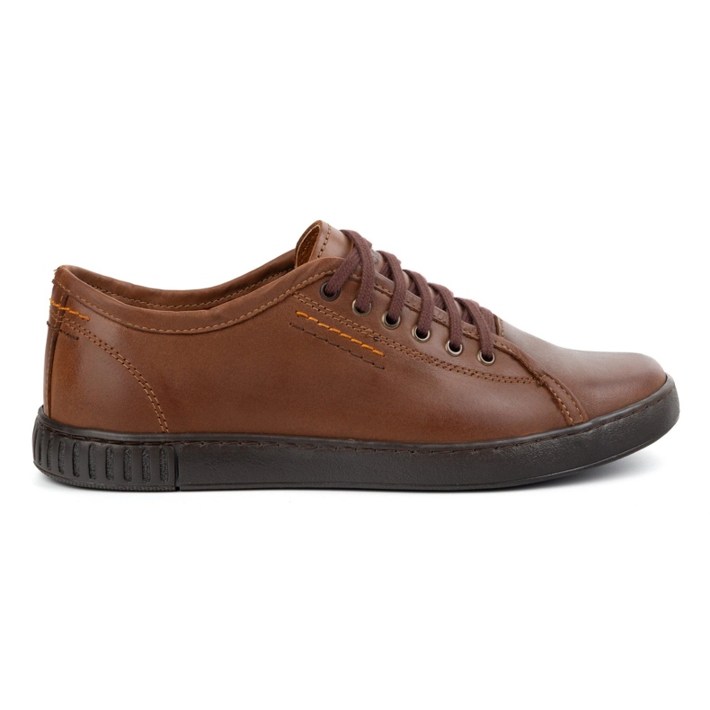 Zapatos de cuero polbut modelo modelo 2129 camello marrón