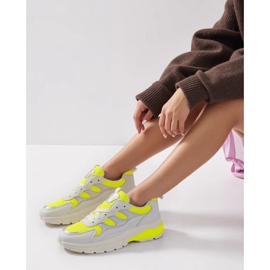 Zapatillas de deporte femenino neo sport grenn/vert amarillo