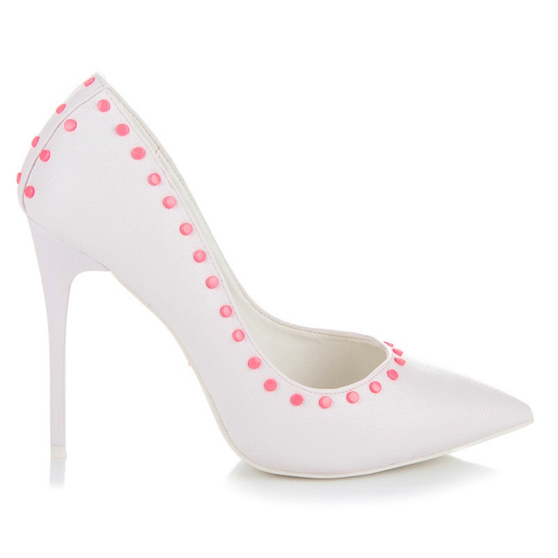 Vices New Collection tacones blancos