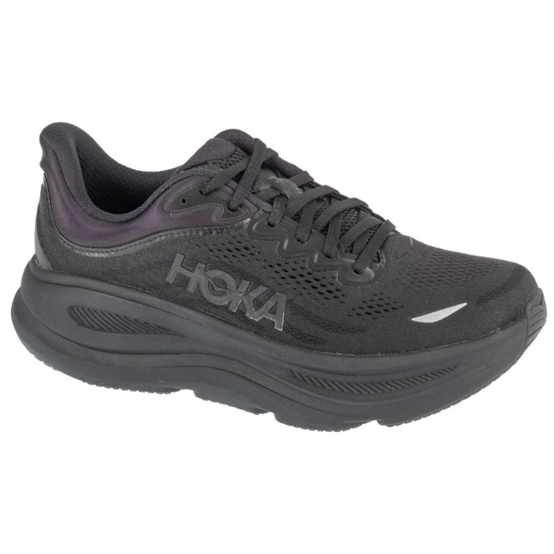 Hoka Bondi 9 1162011-BBLC Hoka Black Shoes negro