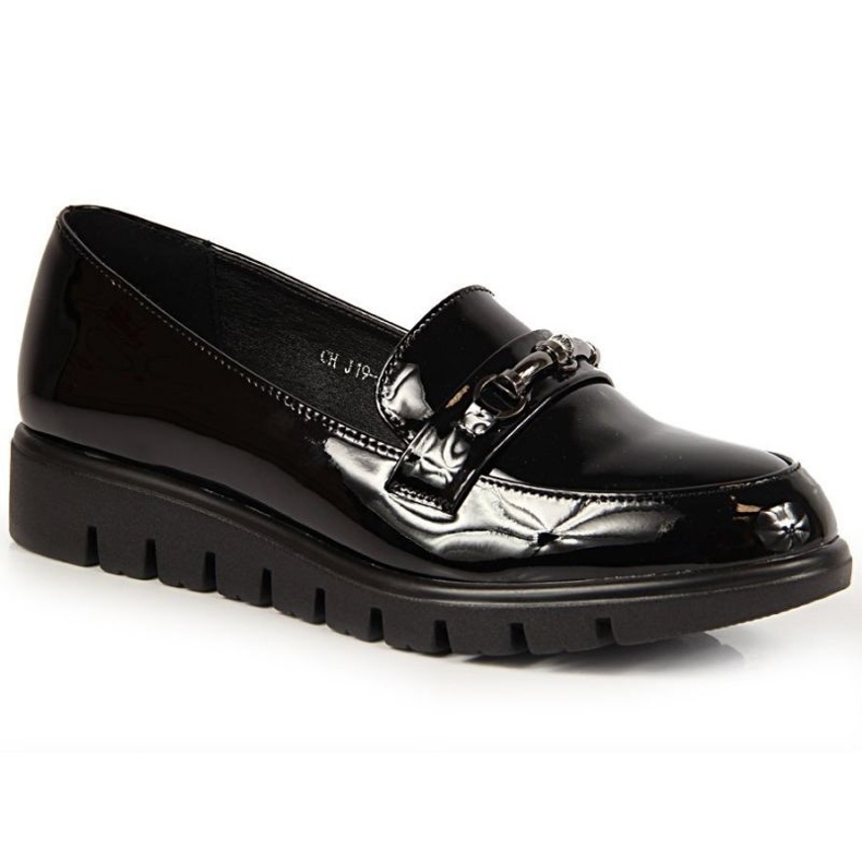 Zapatos en Wedge T.Sokolski SCA13 Varniz negro