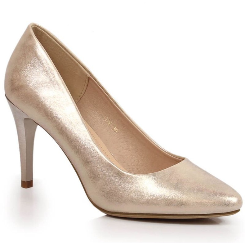 Sergio Leone Sk379l Heels Gold Metalic dorado