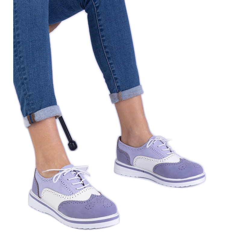 Zapatos Violet Classic Oxford violeta Zapatos Violet Classic Oxford violeta