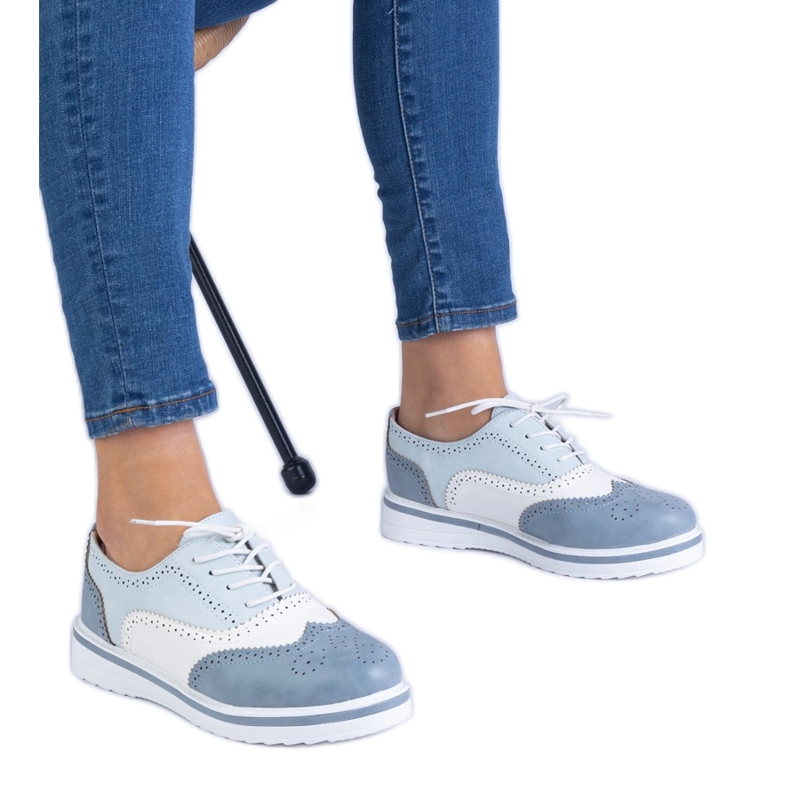 Zapatos Blue Classic Oxford azul