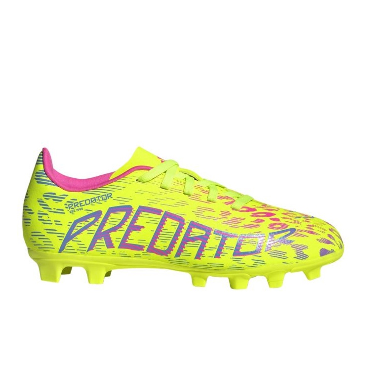 Adidas Predator Club FG/MG ID3811 Zapatos de fútbol Amarillo