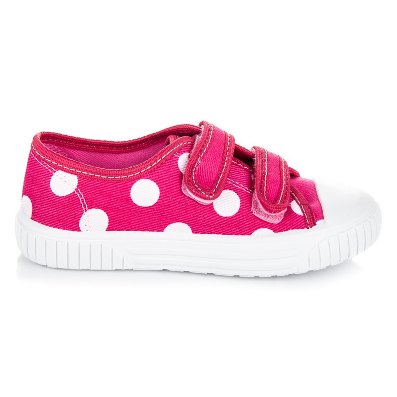 Viggami Zapatillas de lunares rosado