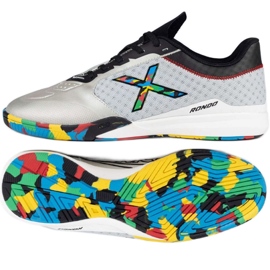 Zapatos de fútbol Munich Rondo Olympix en 4770014 plata