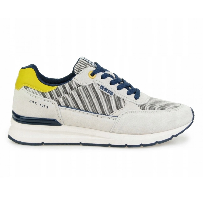 Big Star Zapatos deportivos para hombres memoria espuma gran estrella LL174120 beige