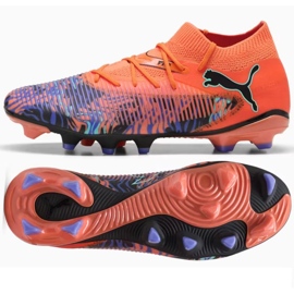 Puma Future 8 Match Creativity FG/AG 108431-01 Zapatos de fútbol naranja
