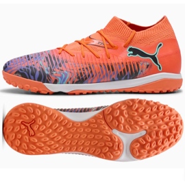 Puma Future 8 Match Creativity TT 108433-01 Zapatos de fútbol naranja