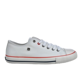 Big Star Zapatos para hombres grandes estrellas nn174301 zapatillas blancas blanco