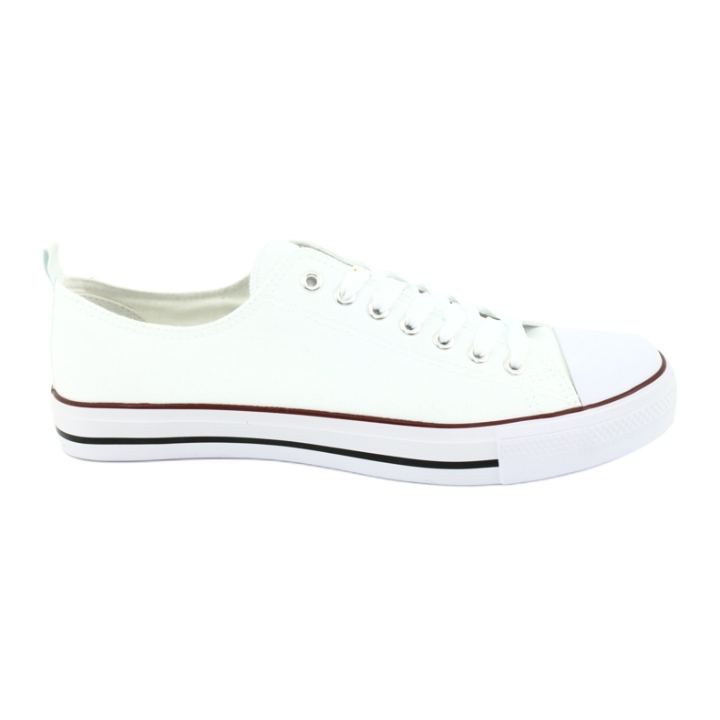 American Club Zapatillas clásicas de hombre American LH36, blanco