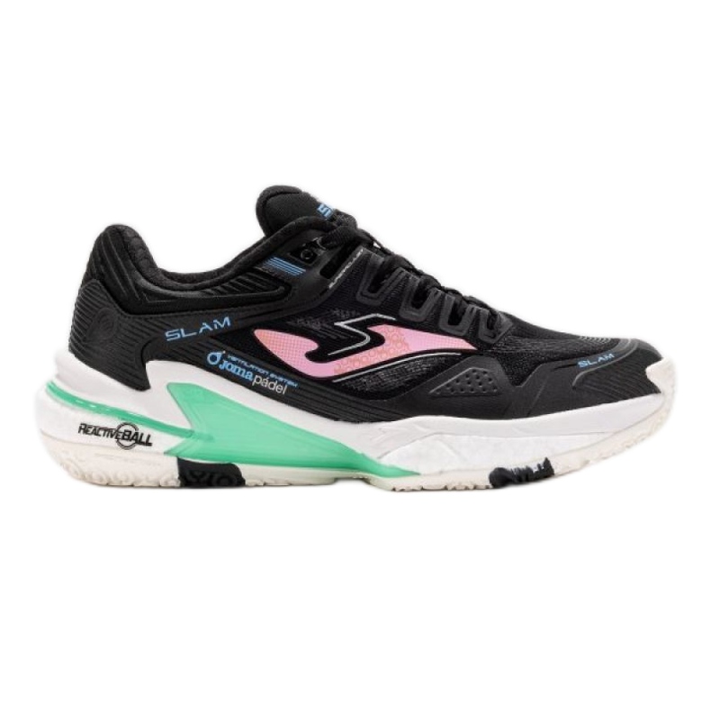 TENIS SAPA JOMA SLAM LADY 2501 TSLALS2501OM negro