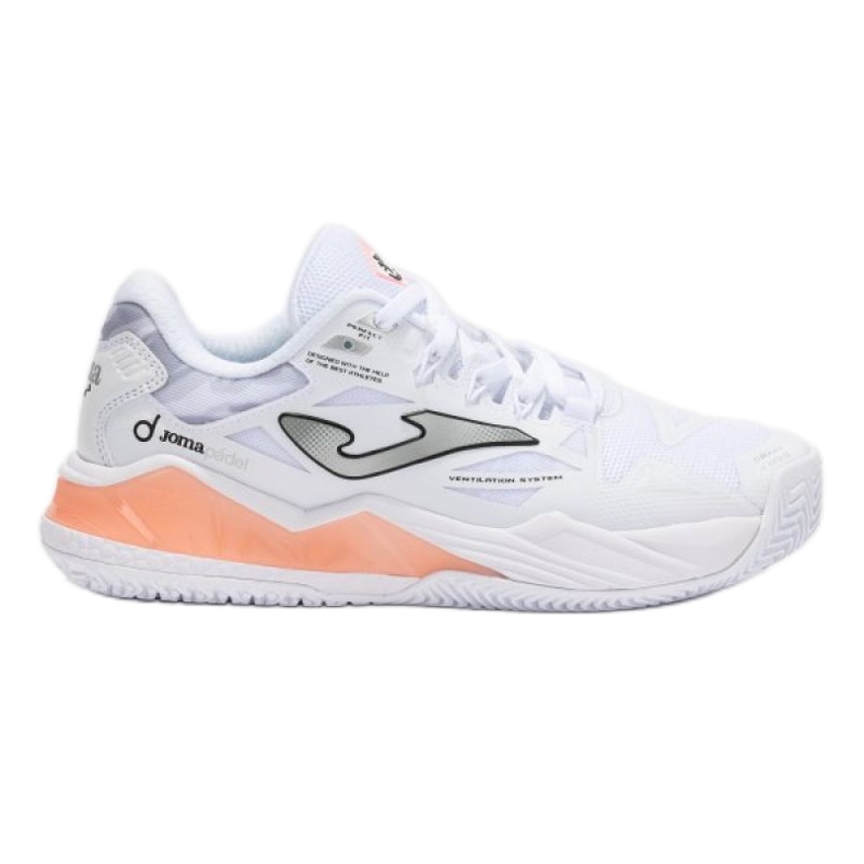 Tenis zapatos joma spin dama 2502 tspils2502om blanco