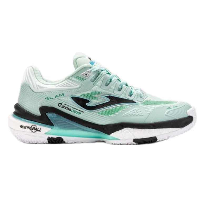 TENIS ZAPA JOMA SLAM LADY 2527 TSLALS2527OM verde